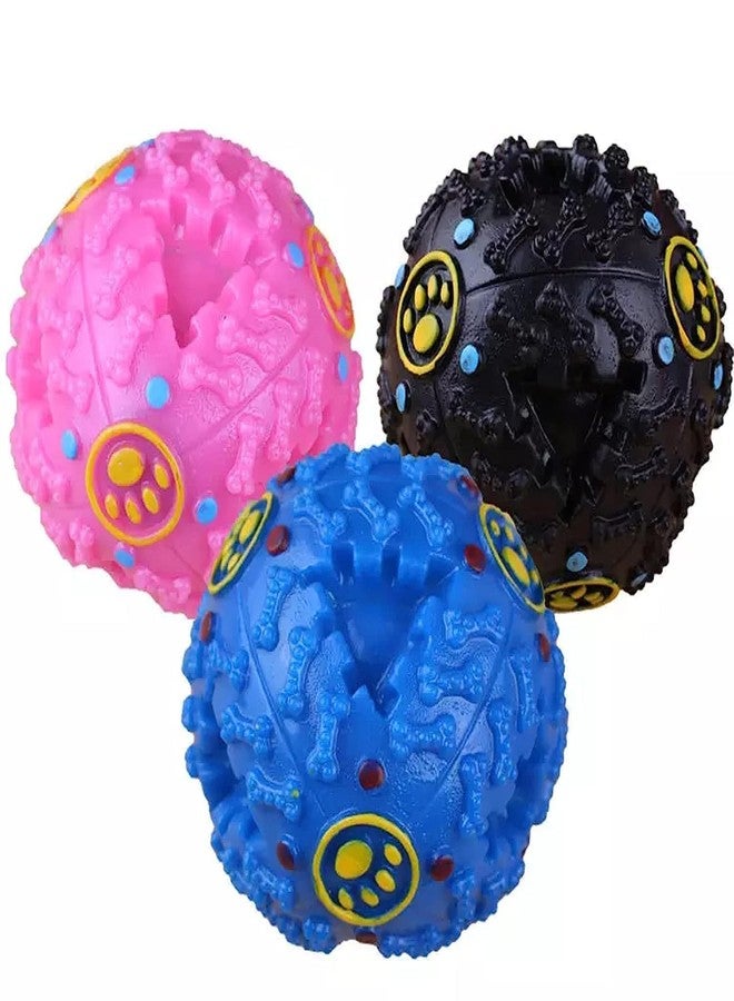 DOGTOWN Dog Sound Ball with Horn | Fun Interactive Dog Toy for Small and Large Dogs | Durable Pet Play Ball (Pink, Medium) - Image 2